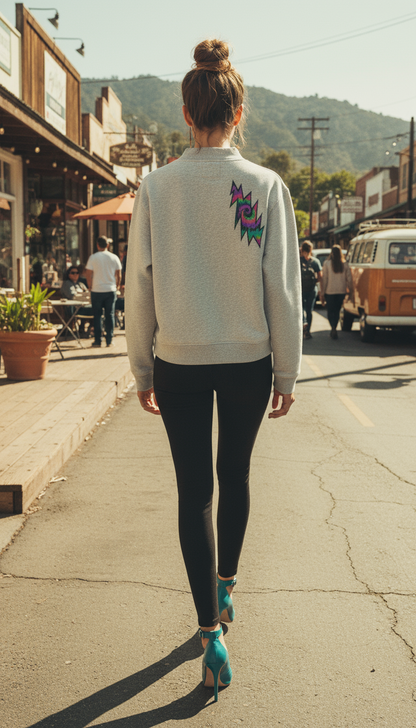 Dead Head Thunder Essential Fleece Mid-Neck Crew Sweatshirt