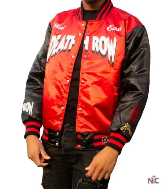 Death Row Records Red Satin Jacket