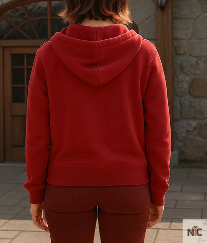 Death of a Unicorn Jenna Ortega Red Hoodie