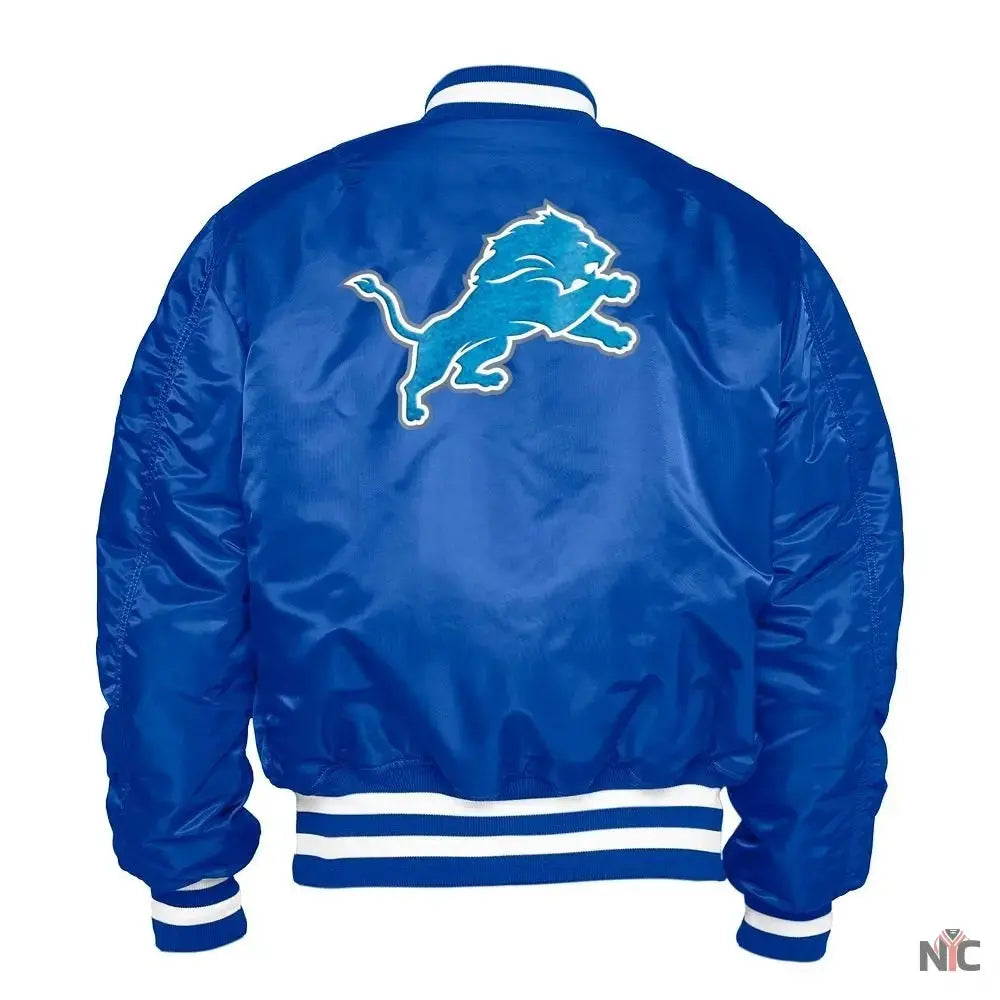 Detroit Lions Ma-1 Bomber Jacket