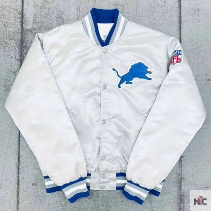Detroit Lions Satin Jacket
