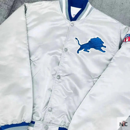 Detroit Lions Satin Jacket