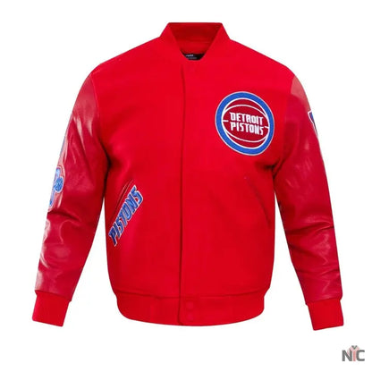 Detroit Pistons Classic Wool Varsity Jacket