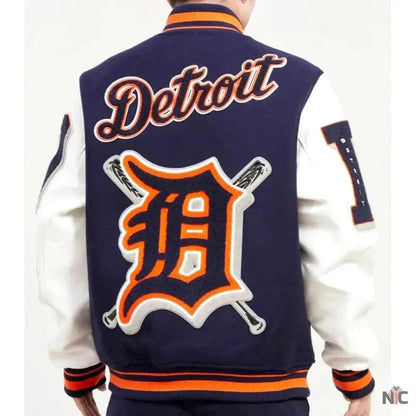 Detroit Tigers Mash Up Varsity Jacket