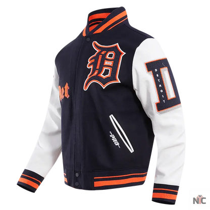 Detroit Tigers Old English Varsity Jacket