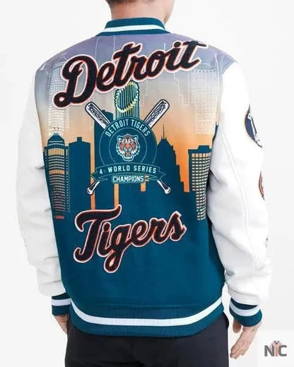 Detroit Tigers Remix Varsity Jacket