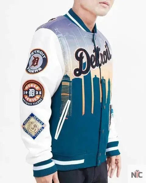 Detroit Tigers Remix Varsity Jacket