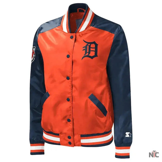 Detroit Tigers The Legend Satin Jacket