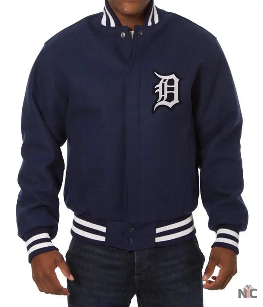 Detroit Tigers Varsity Wool Jacket