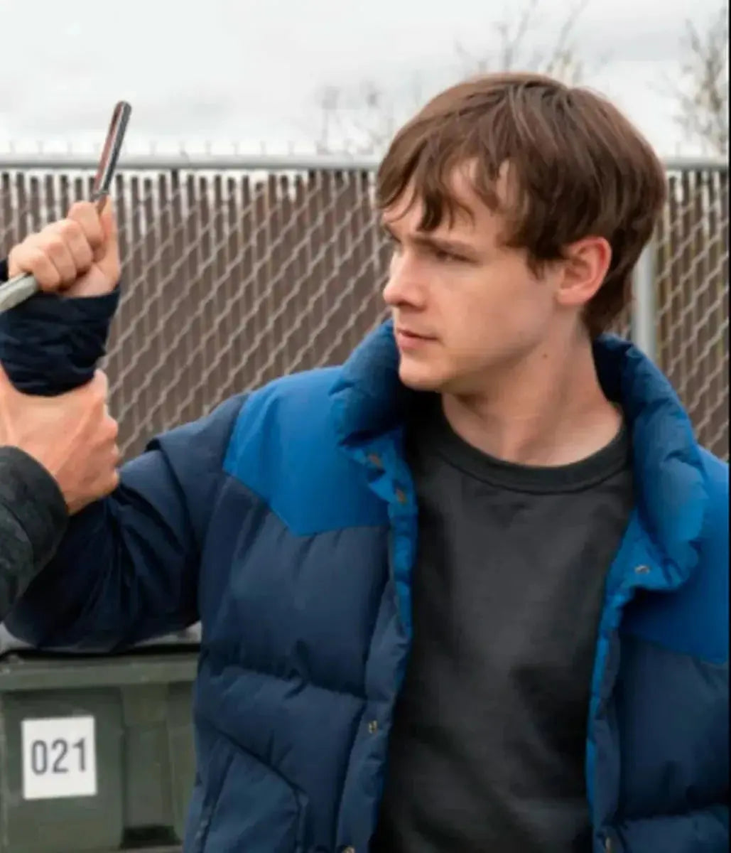 Dexter New Blood Jack Alcott Puffer Blue Jacket