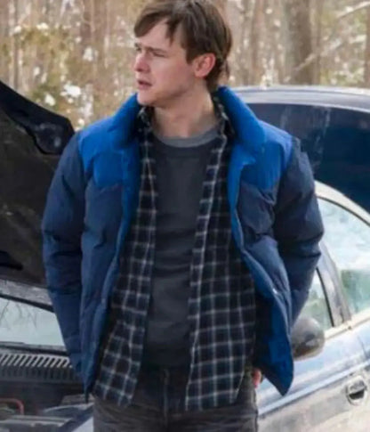 Dexter New Blood Jack Alcott Puffer Blue Jacket