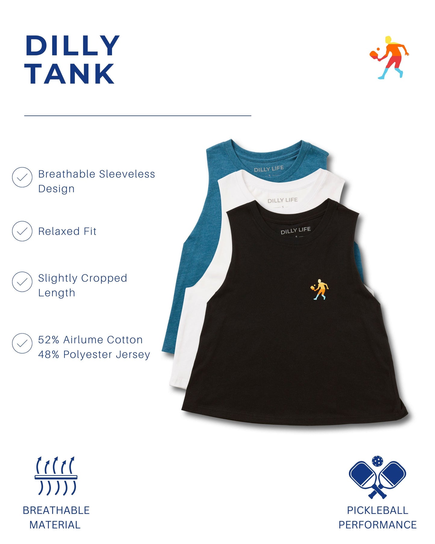 Women's Dilly Racerback Tank