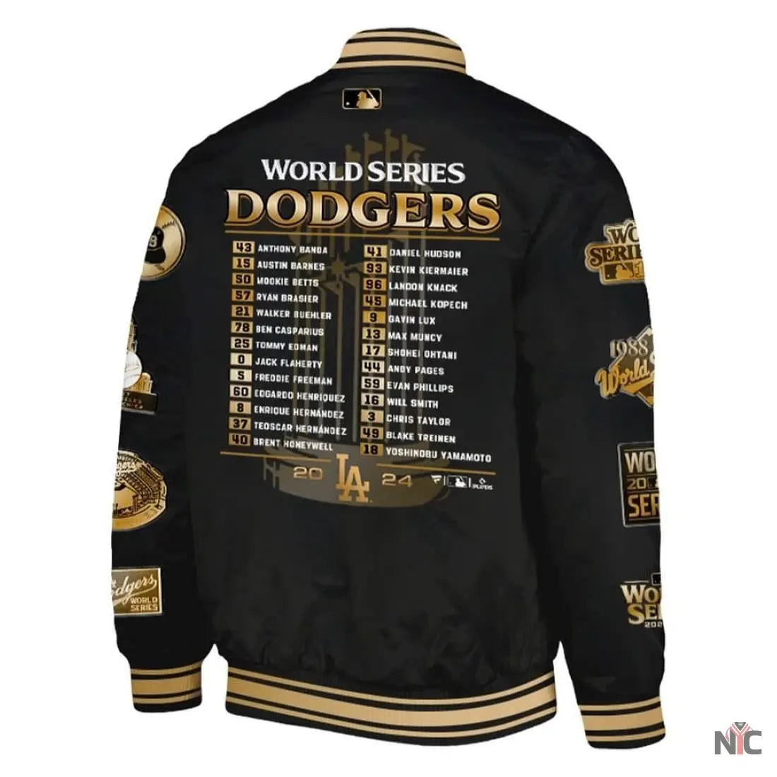 Dodgers 2024 World Series Champions Limited Edition Jacket