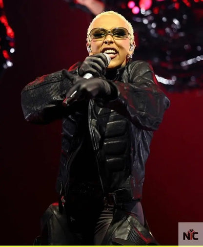 Doja Cat The Scarlet Tour 2023 Leather Jacket