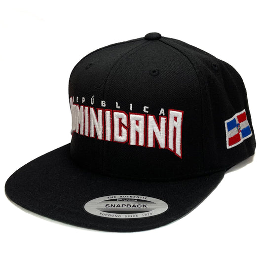 Dominican Republic SnapBack Black hat