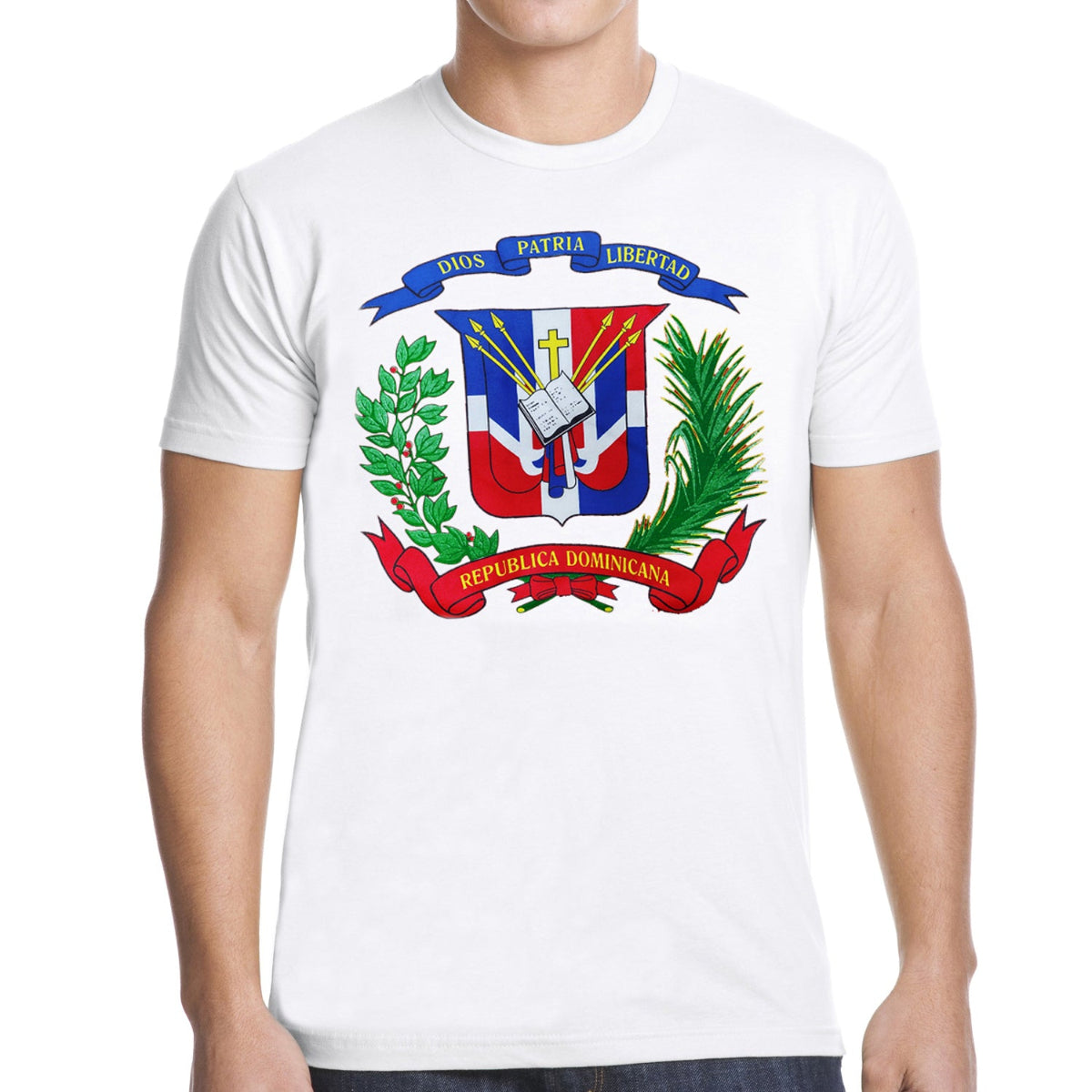 Dominican Shield Premium T-Shirt | Light and Soft