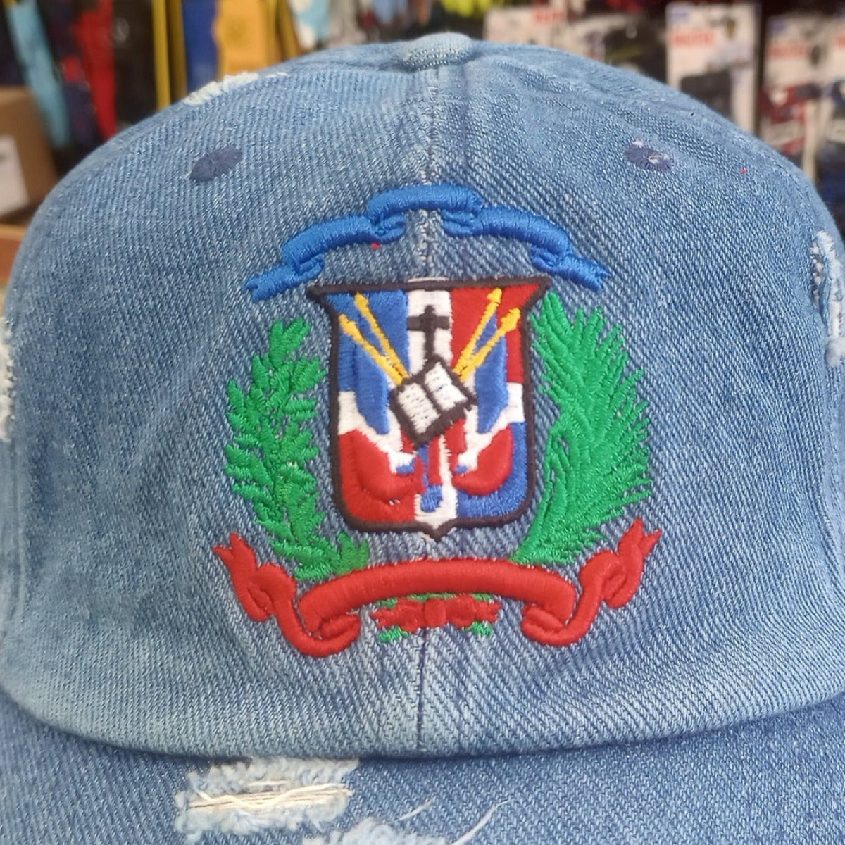 Vintage Adjustable Dominican Shield Hats
