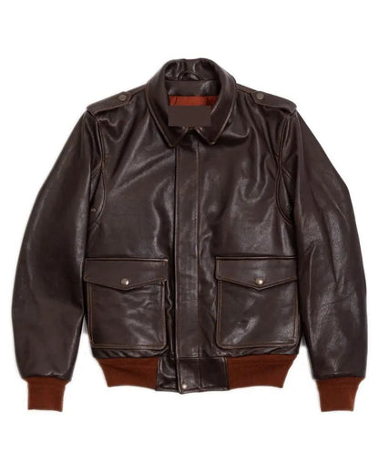 “Don Gentile” A-2 Hand Painted Testa di Moro Flight Jacket