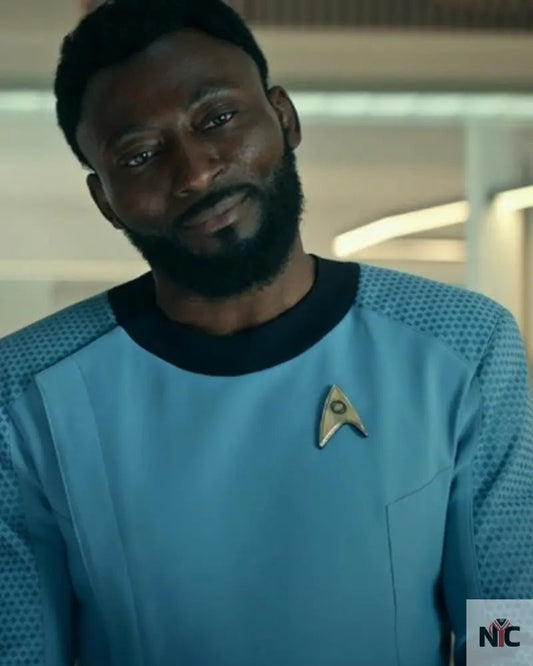 Dr. M’benga Star Trek Strange New Worlds Blue Uniform Jacket