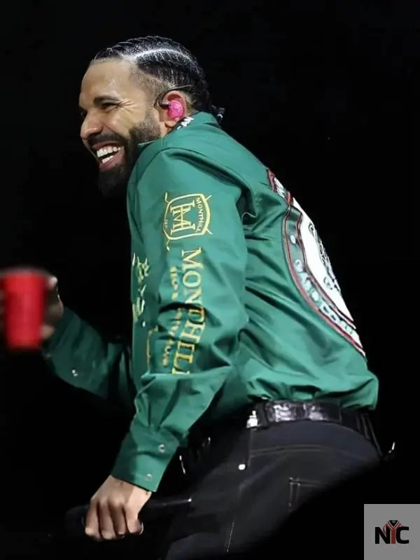 Drake Wireless Festival 2025 Green Shirt