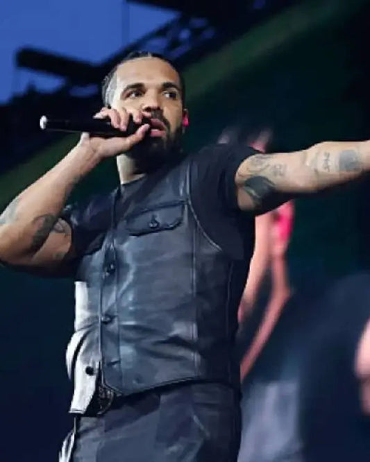Drake Wireless Festival 2025 Black Vest