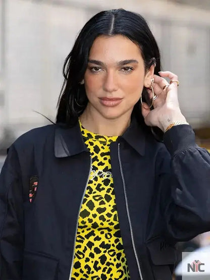 Dua Lipa Monaco Grand Prix Bomber Jacket