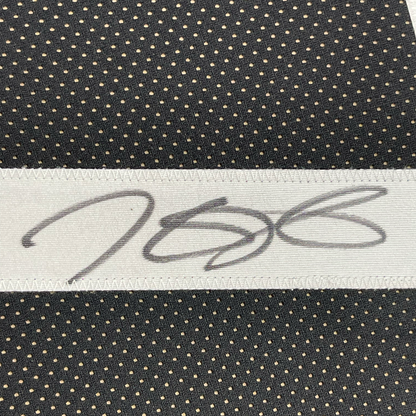 Framed Autographed/Signed Kevin Durant 35x39 Brooklyn Black Basketball Jersey Beckett BAS COA