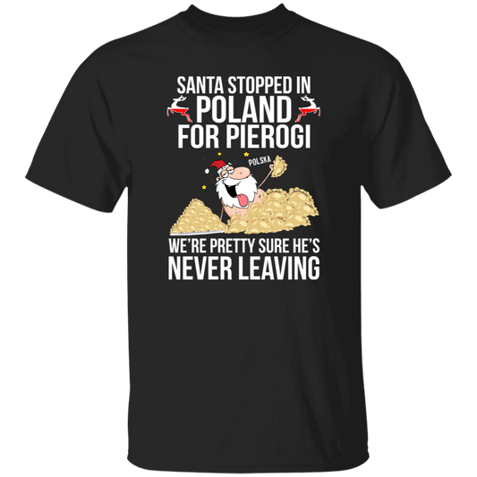 Santa Stopped in Poland for Pierogi