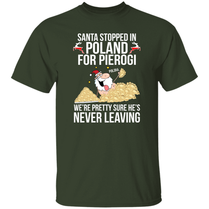 Santa Stopped in Poland for Pierogi