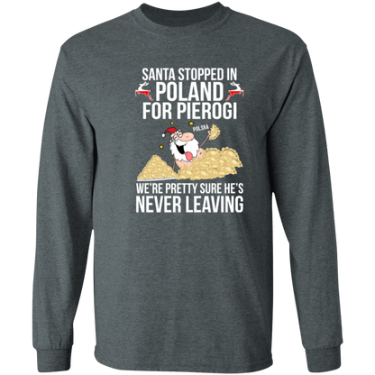 Santa Stopped in Poland for Pierogi