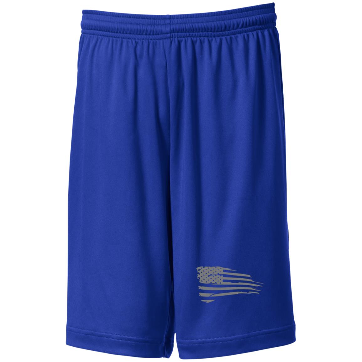 Distressed Flag Competitor Short