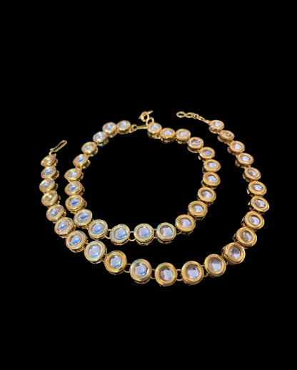 Kundan anklets (READY TO SHIP)