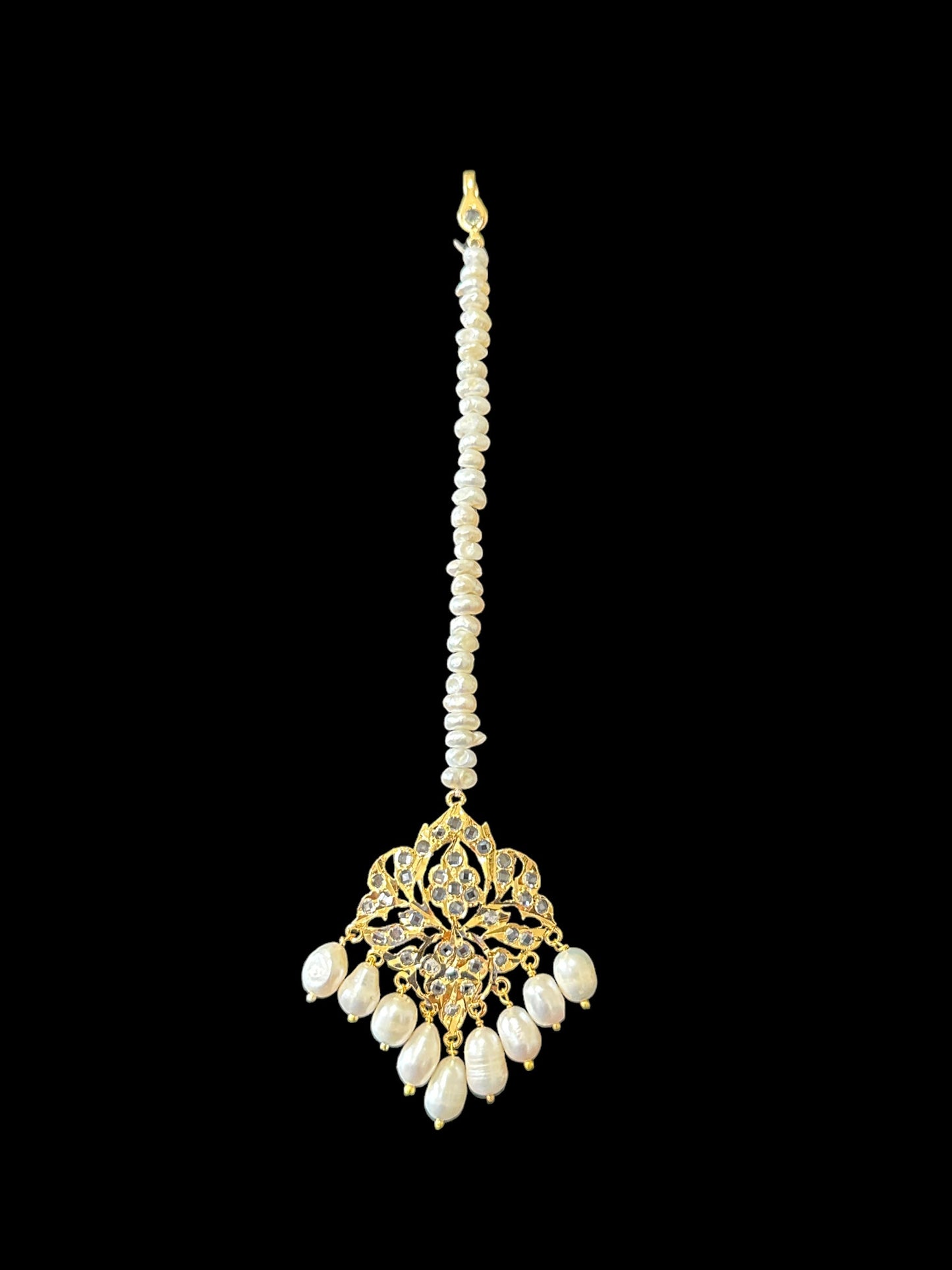 DJTK154 Lina tika in fresh water  pearls ( SHIPS IN 2 WEEKS )