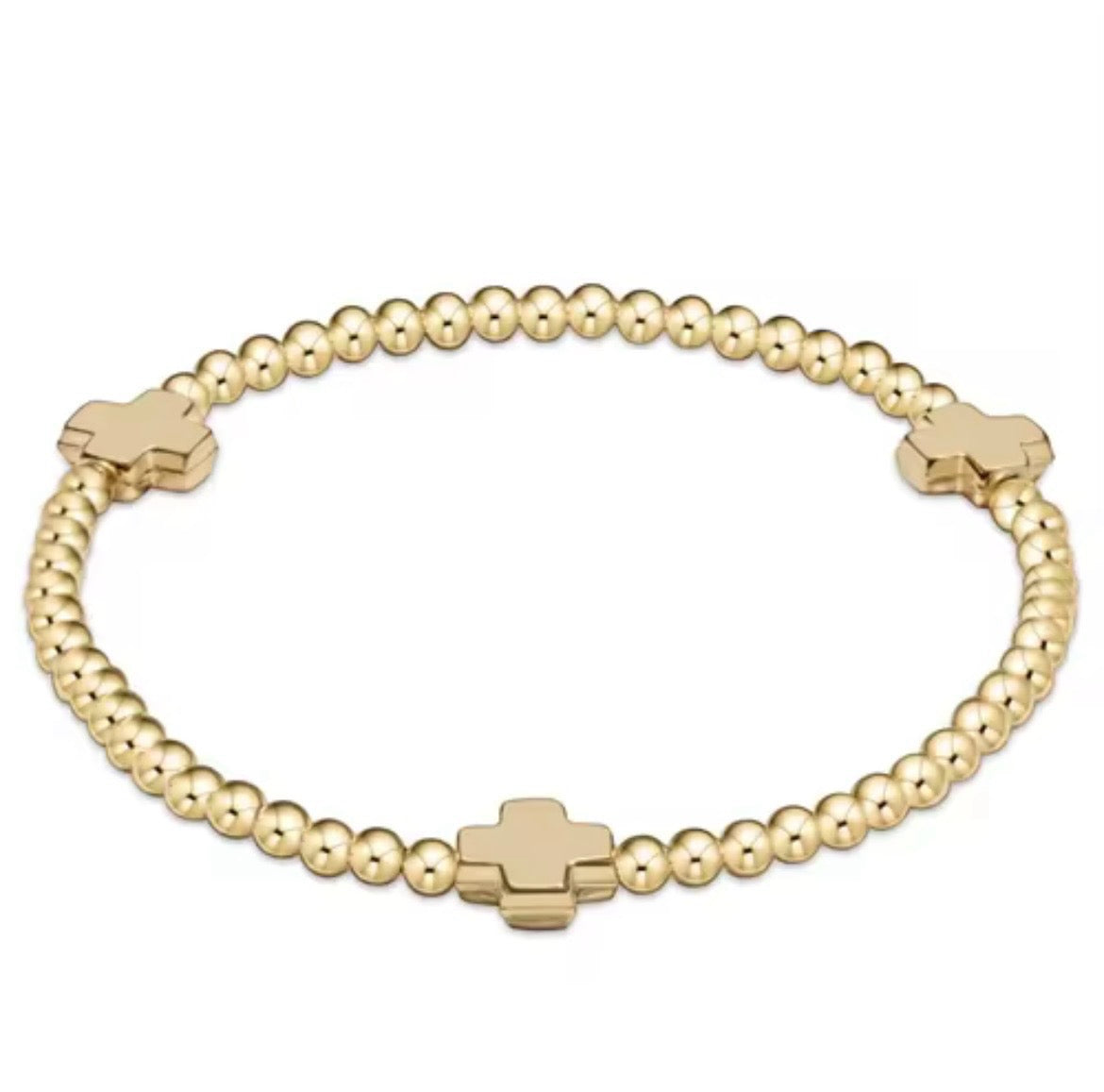 Faith Cross Beaded Waterproof Non-Tarnish Bracelets - Triathlete Store