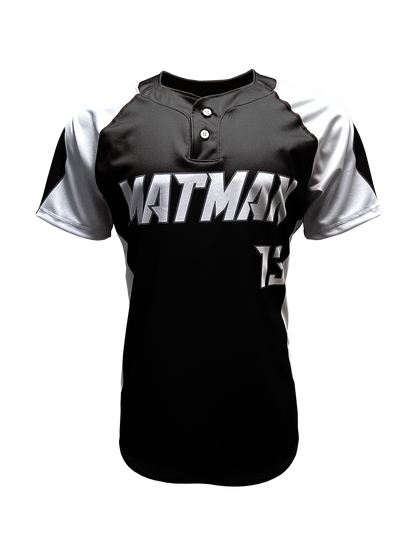 The Alley 2-Button Baseball Jersey