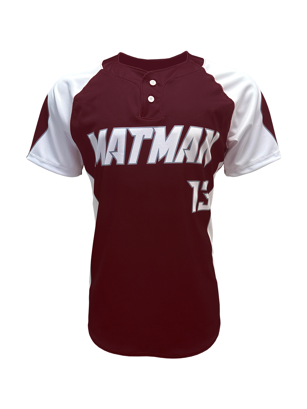 The Alley 2-Button Baseball Jersey