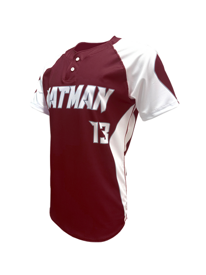 The Alley 2-Button Baseball Jersey