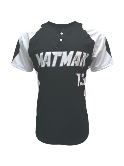 The Alley 2-Button Baseball Jersey