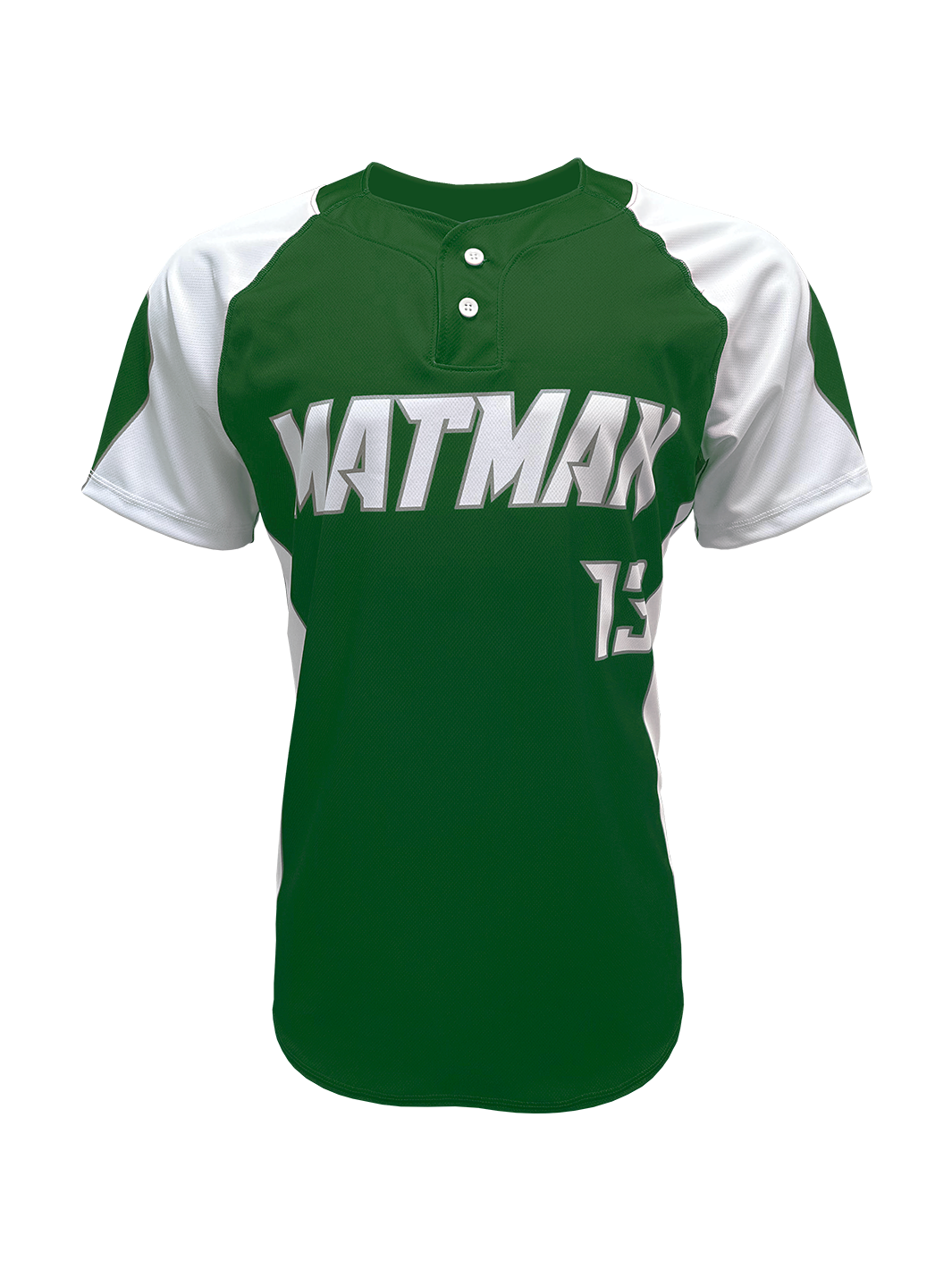 The Alley 2-Button Baseball Jersey