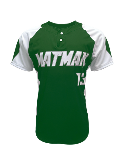The Alley 2-Button Baseball Jersey