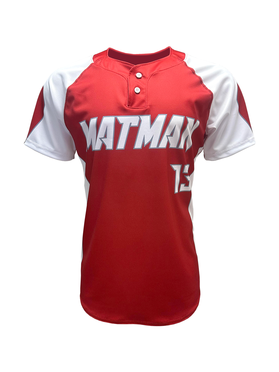 The Alley 2-Button Baseball Jersey