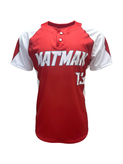 The Alley 2-Button Baseball Jersey