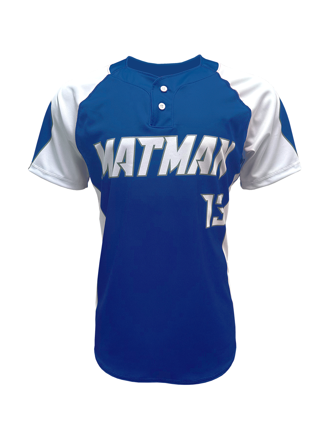 The Alley 2-Button Baseball Jersey