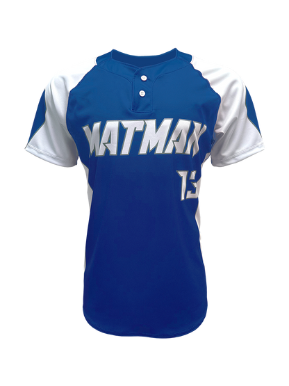 The Alley 2-Button Baseball Jersey