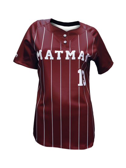 The Double 2-Button Softball Jersey