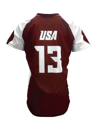 The Alley V-Neck Baseball Jersey