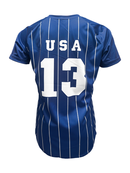 The Double V-Neck Baseball Jersey
