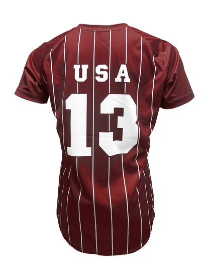The Double V-Neck Baseball Jersey