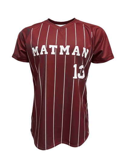 The Double V-Neck Baseball Jersey