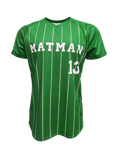 The Double V-Neck Baseball Jersey